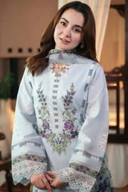 Blue Belle – 3PC Lawn Dress with Chikankari and Bamber Chiffon Dupatta