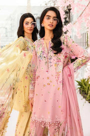 Sunlit Charm – 3 Piece Yellow Lawn Suit with Embroidered Patti & Chiffon Dupatta